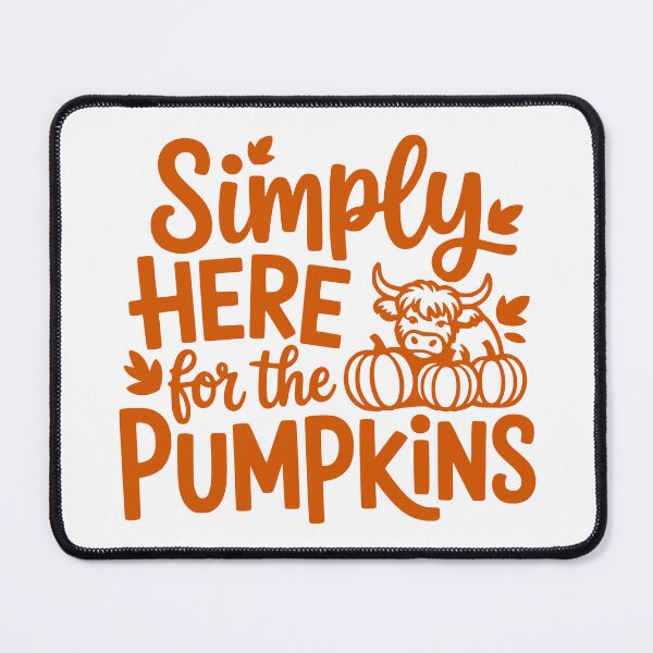 Item preview, Simply Here for the Pumpkins designed and sold by theartfulaspie.