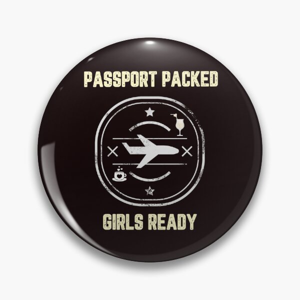 Item preview, Passport Packed Girls Ready designed and sold by JJShirtz.