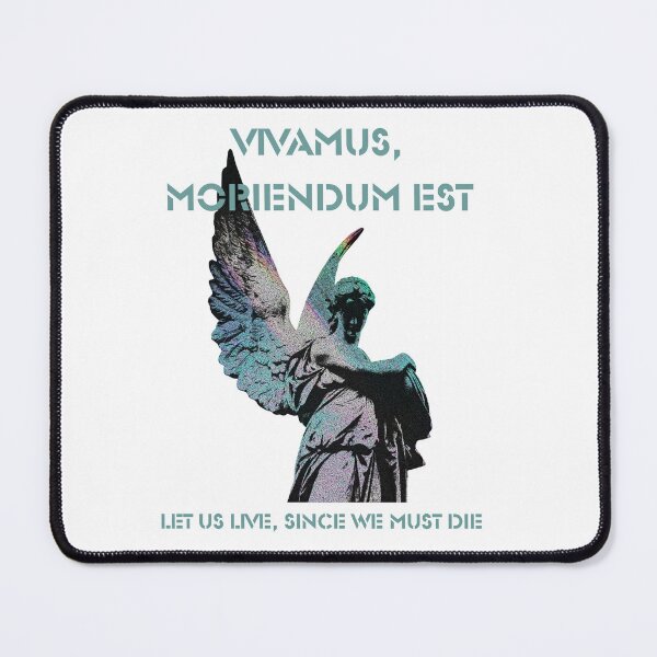 Item preview, Vivamus Moriendum Est Latin Quote Dark Academia Angel Graphic designed and sold by Love Christ Live Life.