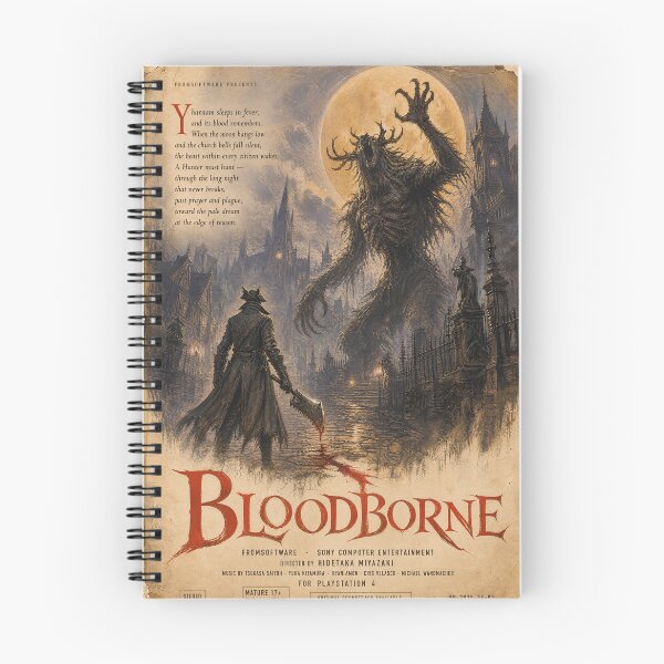 Item preview, Bloodborne - Movie Style Cover fan art designed and sold by 0verthinkerbell.