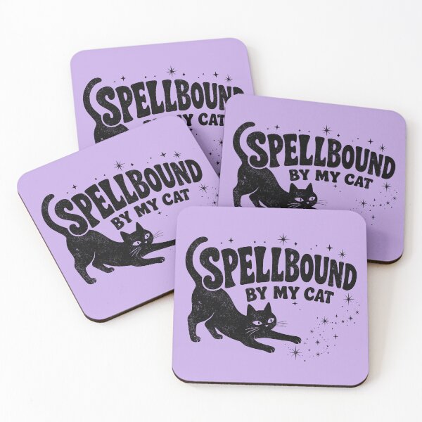 Item preview, Spellbound by My Cat Retro Witchy Black Cat Magic Design designed and sold by picadillyprints.
