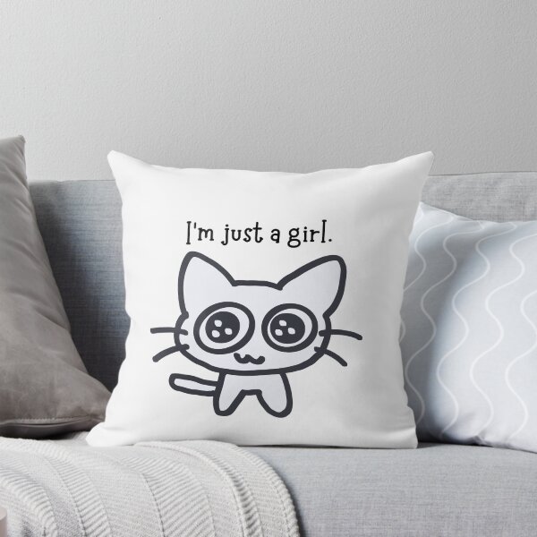Item preview, I’m just a girl. designed and sold by WRLDPink.