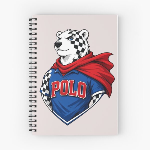 Item preview, Polar Bear of Speed – Heroic Mascot designed and sold by NeonSketch Lab.