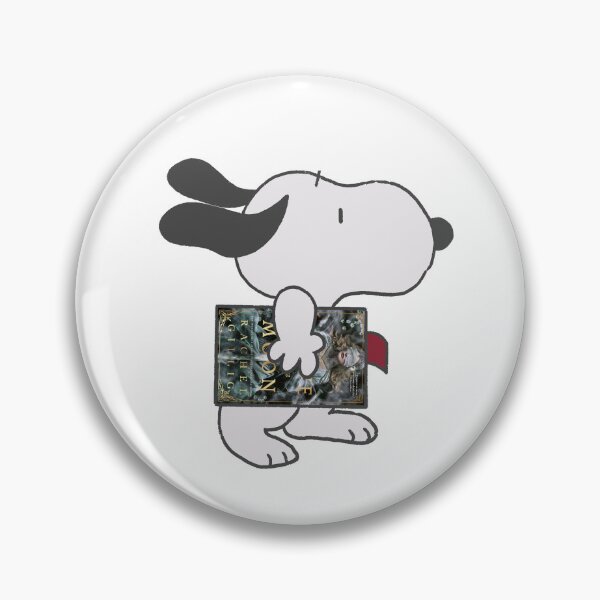 Item preview, snoopy reading the knave and the moon designed and sold by liveawhimsylife.