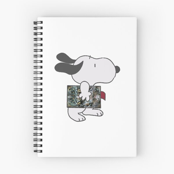 Item preview, snoopy reading the knave and the moon designed and sold by liveawhimsylife.