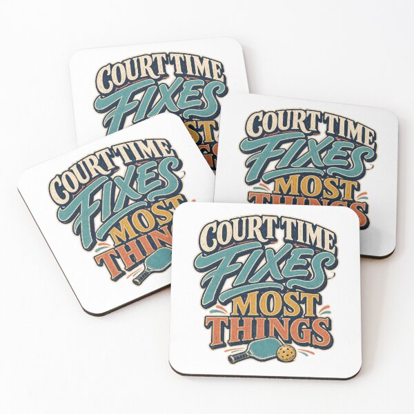 Item preview, Court Time Fixes Most Things Pickleball designed and sold by FZ Studio .