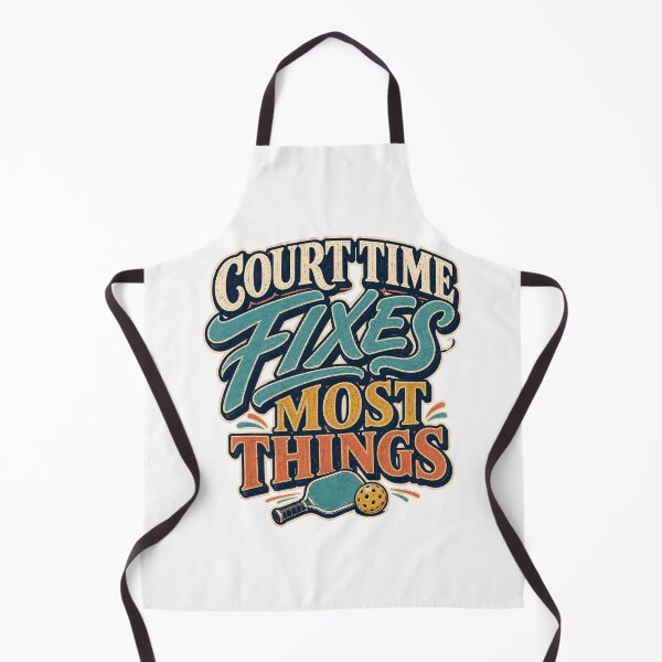 Item preview, Court Time Fixes Most Things Pickleball designed and sold by FZ Studio .