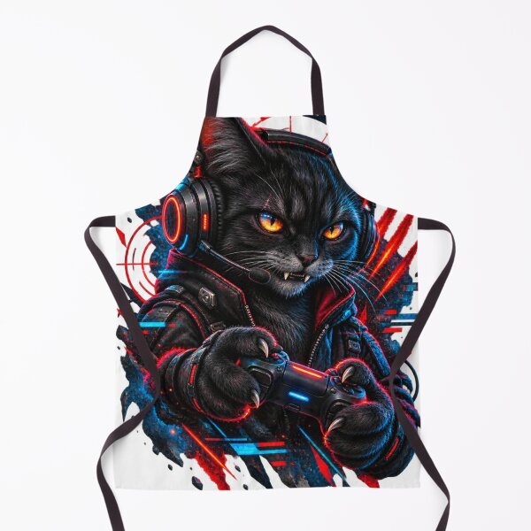 Item preview, Cool Cat Gaming designed and sold by FloramoonArt.