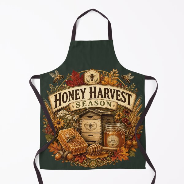 Item preview, Honey Harvest Season – Autumn Beekeeper & Honey Lover Design designed and sold by astersgraphics.
