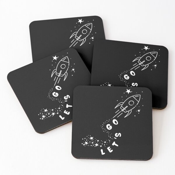 Item preview, Let's Go Rocket Ship designed and sold by SunandShade.