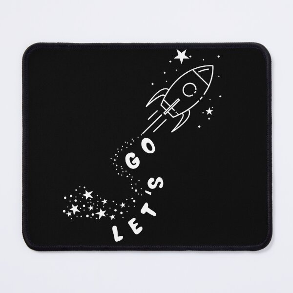 Item preview, Let's Go Rocket Ship designed and sold by SunandShade.
