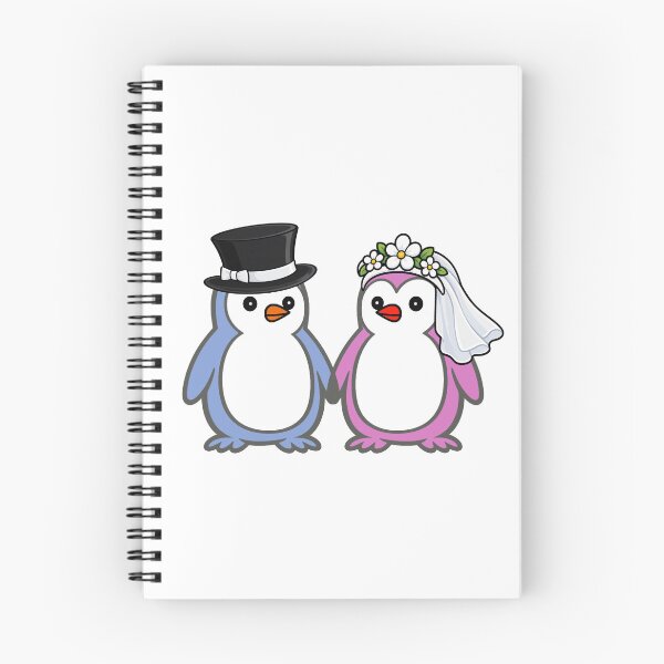 Item preview, Pippo Wedding – Bride & Groom Penguins Set 3 designed and sold by Pippo-Penguin.