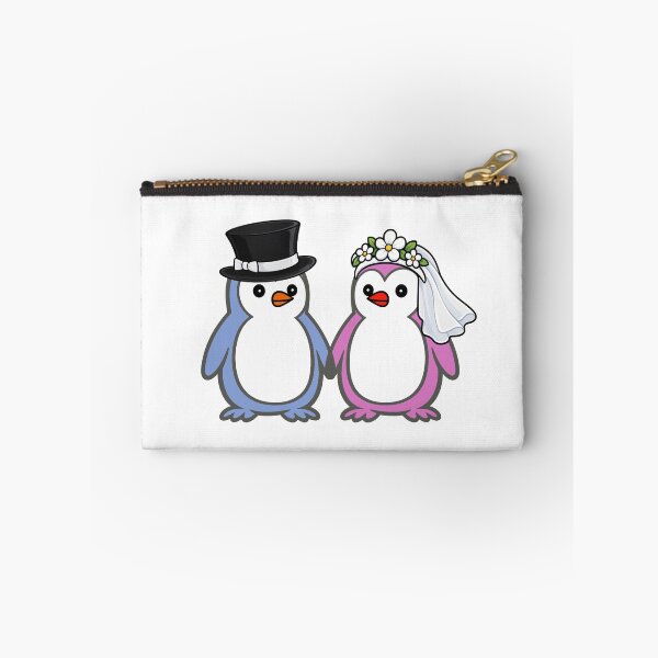 Item preview, Pippo Wedding – Bride & Groom Penguins Set 3 designed and sold by Pippo-Penguin.