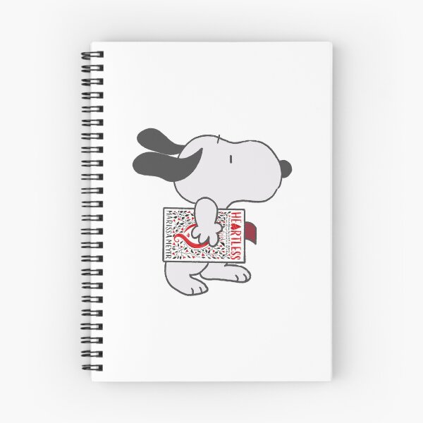 Item preview, snoopy reading heartless designed and sold by liveawhimsylife.