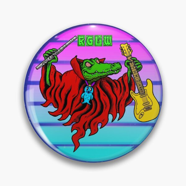 Item preview, King Gizzard and the Lizard Wizard  - Flying Microtonal Lizard Wizard  designed and sold by Q Art & Design .