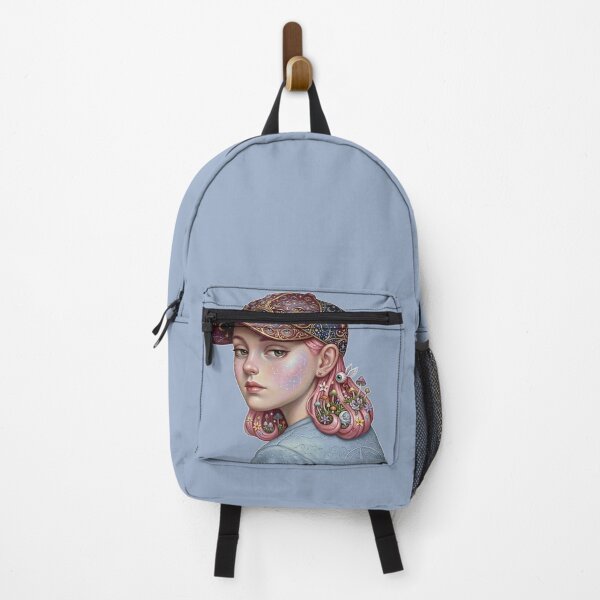 Item preview, Cool girl wearing a hat designed and sold by snoWorkshop.