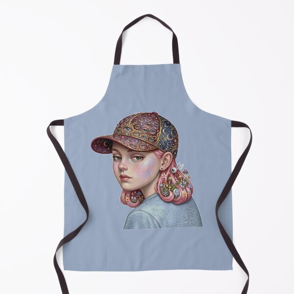 Item preview, Cool girl wearing a hat designed and sold by snoWorkshop.