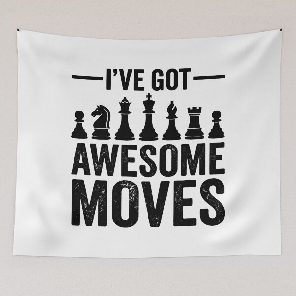 Item preview,  I've Got Awesome Moves Chess Player Strategy Game designed and sold by Doodleoub.