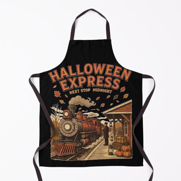 Artikelvorschau, Halloween-Zug – Halloween-Express entworfen und verkauft von No Excuses Supply.