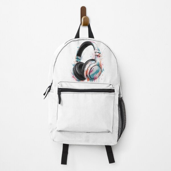 Item preview, Colorful Modern Headphones Graffiti designed and sold by GRFORA.