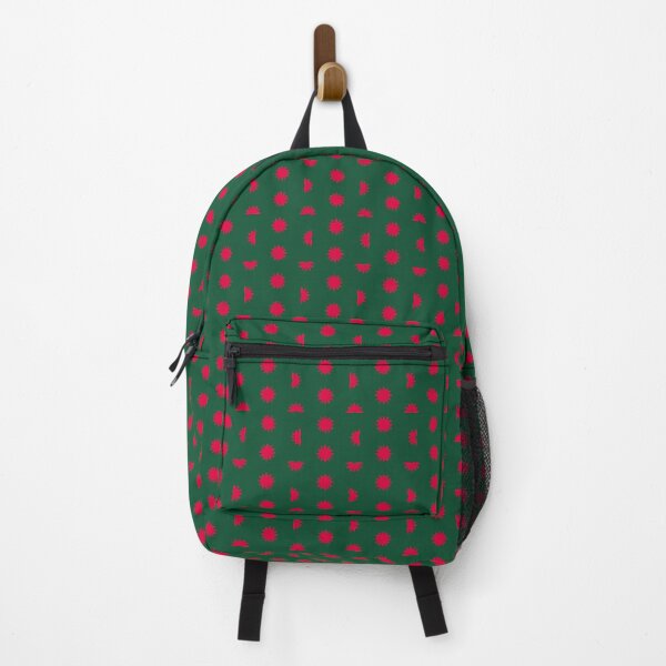 Item preview, Christmas Stars Pattern - Red and Green Holiday Print designed and sold by MaandiStudio.