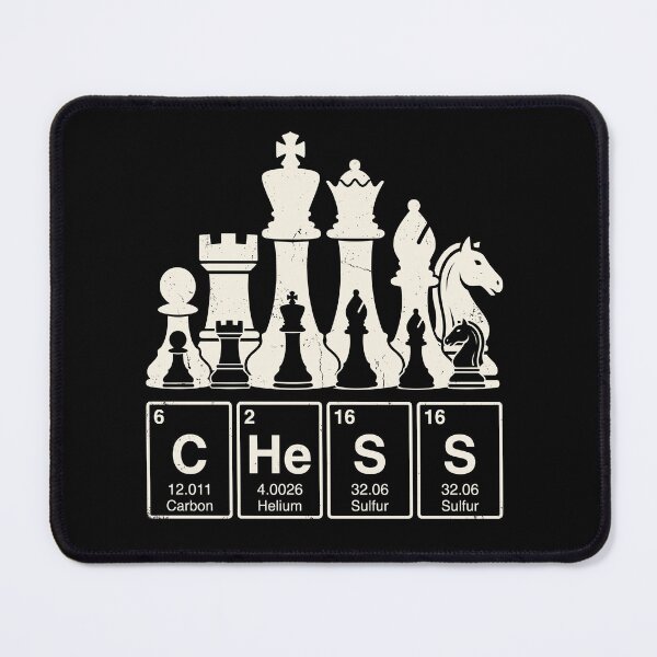 Item preview, Periodic Table Elements Chess Science Chemist designed and sold by Doodleoub.