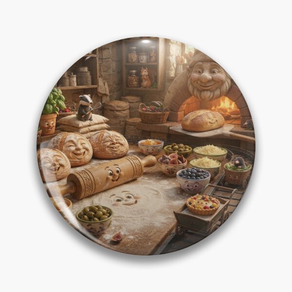 Item preview, Magical Bakery With Bread. designed and sold by JoyNest = "The nest of joy".