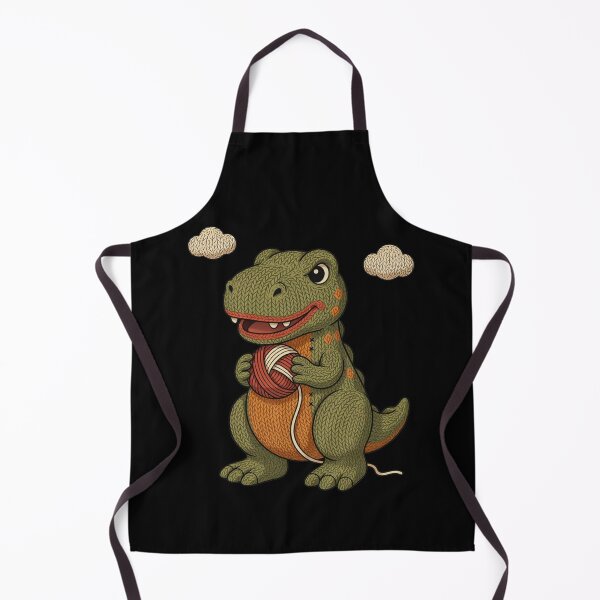 Item preview, Cute Dinosaur Yarn Lover Knitting Craft designed and sold by Nzgiftsandmore.