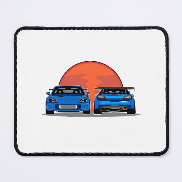 Item preview, Retro Blue Honda Car Silhouette Graphic Design | ⭐⭐⭐⭐⭐ designed and sold by Ramlakhan1990.