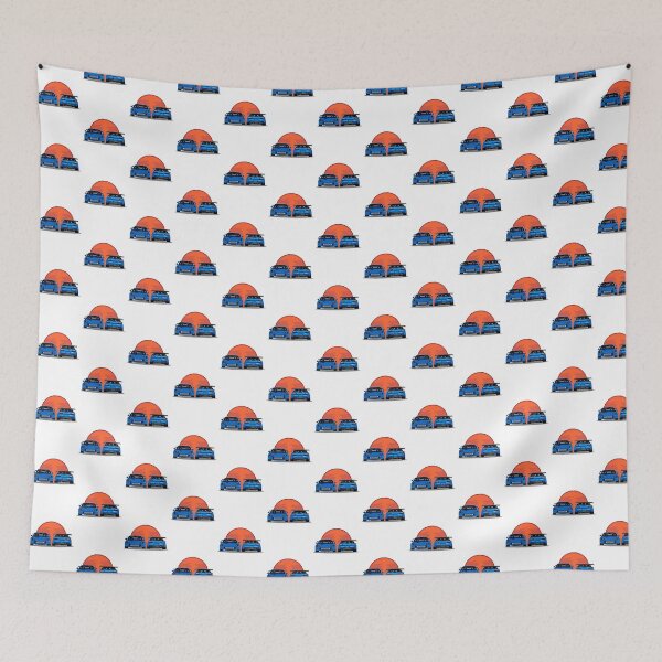 Item preview, Retro Blue Honda Car Silhouette Graphic Design | ⭐⭐⭐⭐⭐ designed and sold by Ramlakhan1990.