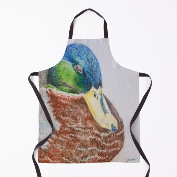 Item preview, Mallard Duck: Oil Pastels designed and sold by Charlotte's Shop of Bird Stuff.