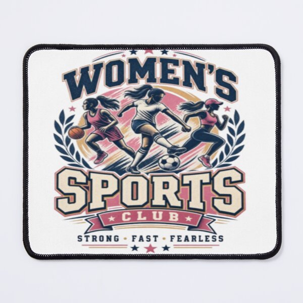 Item preview, Women's Sports Club Vintage Athletic Women Sports Strong Fast Fearless designed and sold by TulipsArtDesigns .