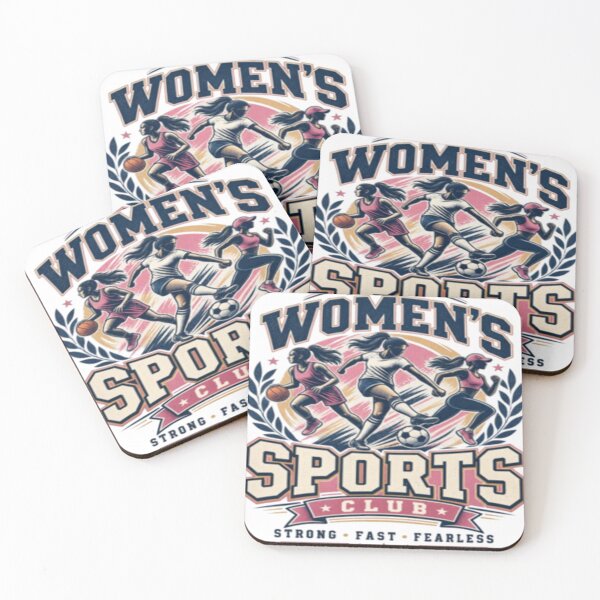 Item preview, Women's Sports Club Vintage Athletic Women Sports Strong Fast Fearless designed and sold by TulipsArtDesigns .