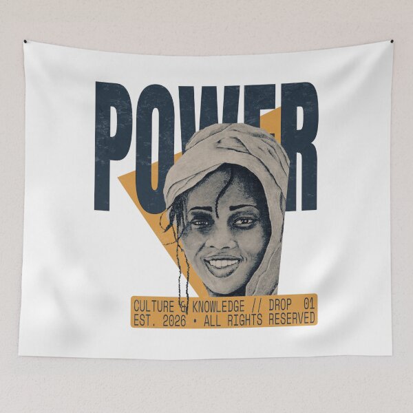 Item preview, POWER - Urban Streetwear Portrait Art designed and sold by RonnyMilleo.