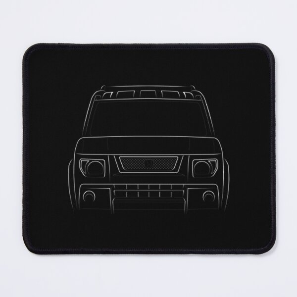 Item preview, Minimalist Element Boxy Suv Front Profile White Stencil Art | Perfect Gift For You And Friends designed and sold by Ramlakhan1990.