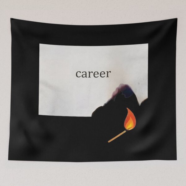 Item preview, Career on Fire - Funny Burnout Humor designed and sold by SidTastic .