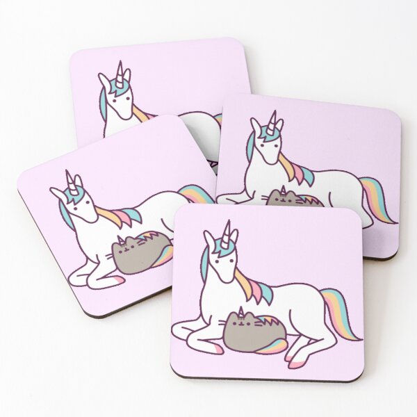 Item preview, unicorn and unicorn pusheeen!!! designed and sold by PLANET-VEE.
