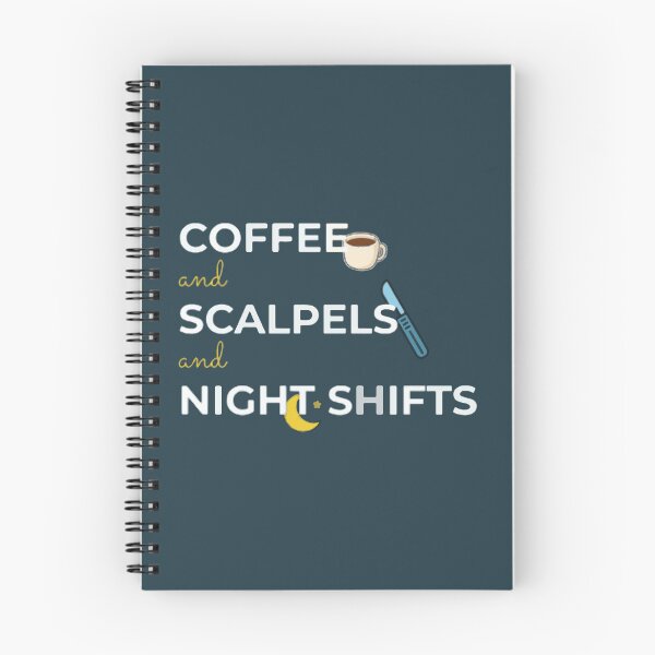 Item preview, Coffee Scalpels And Night Shifts  designed and sold by DNBY.