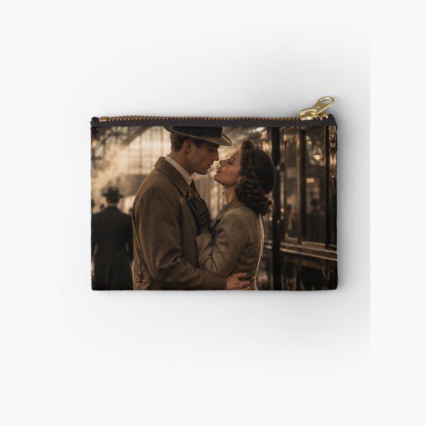 Item preview, Farewell Kiss at the Station — Vintage Romance designed and sold by ZYVARENNE.