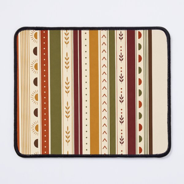 Item preview, Harvest Stripes – Scandinavian Autumn Folk Pattern designed and sold by astersgraphics.