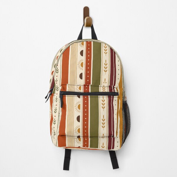 Item preview, Harvest Stripes – Scandinavian Autumn Folk Pattern designed and sold by astersgraphics.
