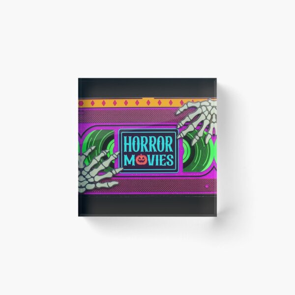 Item preview, Retro Horror Movies VHS Tape designed and sold by Dragonmotor Media.