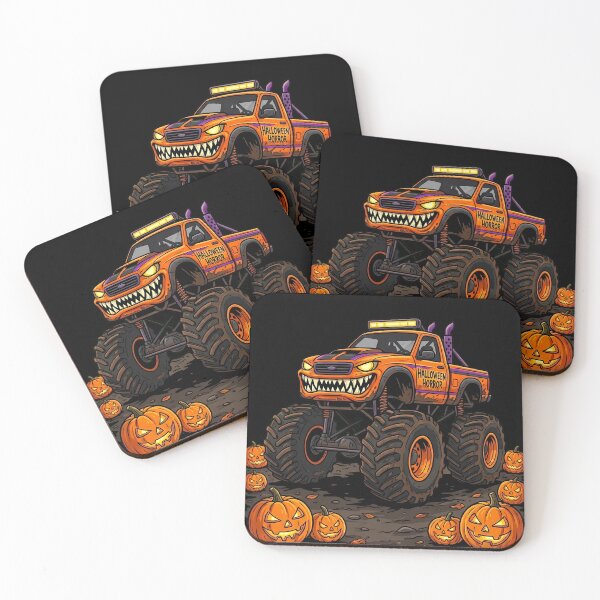 Item preview, Copy of Halloween Monster Truck Jack O Lantern designed and sold by w66aboo.