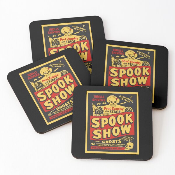 Item preview, Professor Zombie • Midnight Spook Show • Fully Restored Retro One Sheet Pop Art designed and sold by wmxdesign.