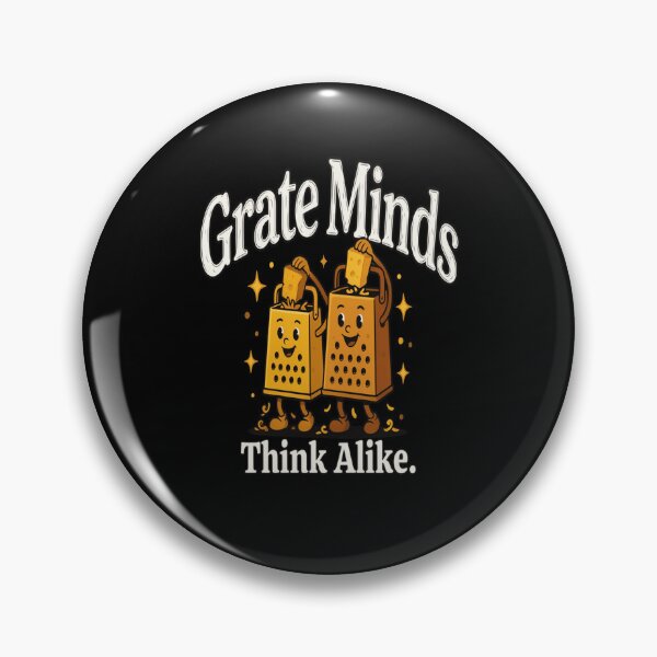 Item preview, Grate Minds Think Alike Sarcastic Humous Funny Art Design designed and sold by fantasticdesign.