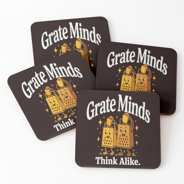 Item preview, Grate Minds Think Alike Sarcastic Humous Funny Art Design designed and sold by fantasticdesign.
