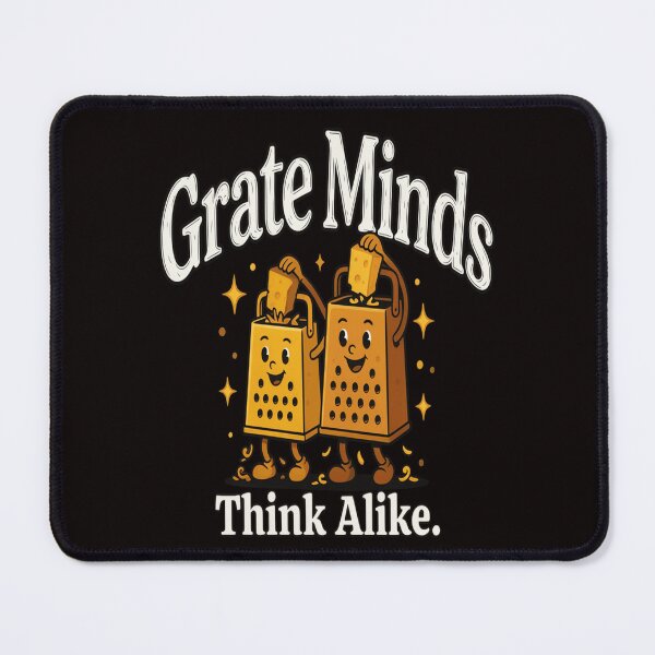 Item preview, Grate Minds Think Alike Sarcastic Humous Funny Art Design designed and sold by fantasticdesign.