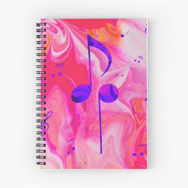 Item preview, Musical Notes DP - Flow Art / Pour Painting - jdp-22-0006 designed and sold by ANomadDesigns.