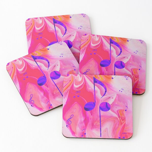 Item preview, Musical Notes DP - Flow Art / Pour Painting - jdp-22-0006 designed and sold by ANomadDesigns.
