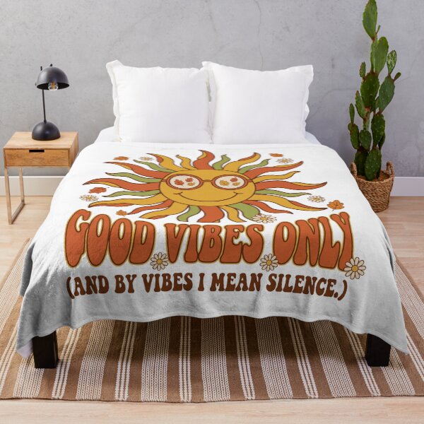 Item preview, Good Vibes Only And By Vibes I Mean Silence designed and sold by SignumShop.